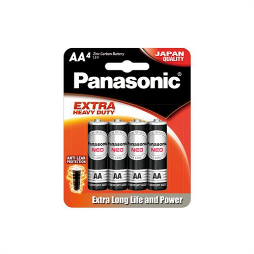 Panasonic Neo Manganese AA Battery 4 PCS