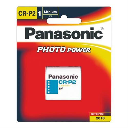 Panasonic Photo Lithium 6V (CR-P2W) Battery