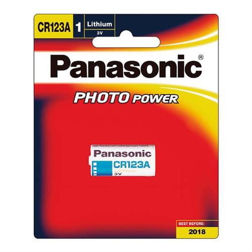 Panasonic Photo Lithium (CR-123AW) Battery