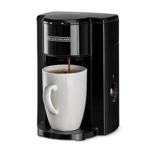 BLACK+DECKER 350W 1 Cup Coffee Maker with Coffee Mug - DCM25N-B5