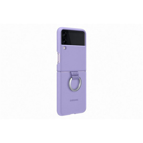 Samsung Galaxy Z Flip3 - Silicon Cover with Ring - Violet