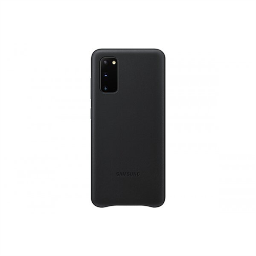 Samsung S20 Leather Cover Black