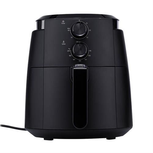 Evvoli Air Fryer - Black & Silver