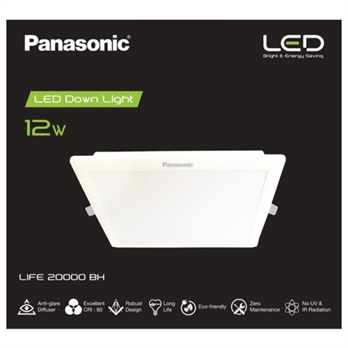 Panasonic 12W Panel Light CD Square