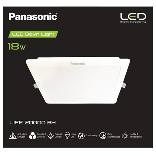 Panasonic 18W Panel Light CD Square