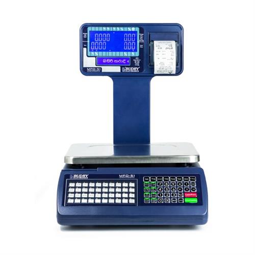 Budry - 15kg Licensed Bill Printing Scale