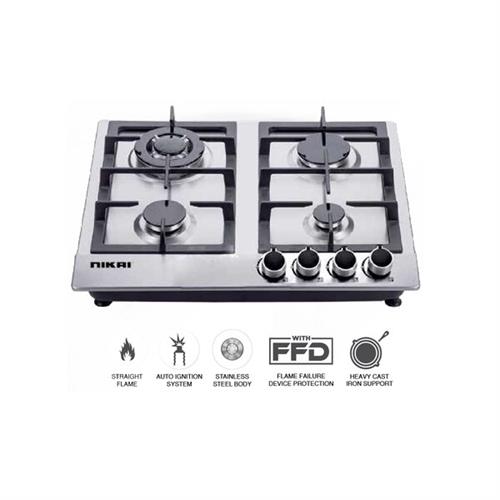 NIKAI GAS HOB - 4 BURNER