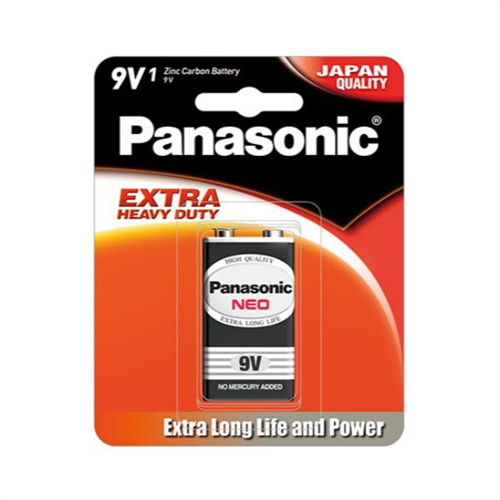 Panasonic Neo Manganese 9V Battery 1 PCS