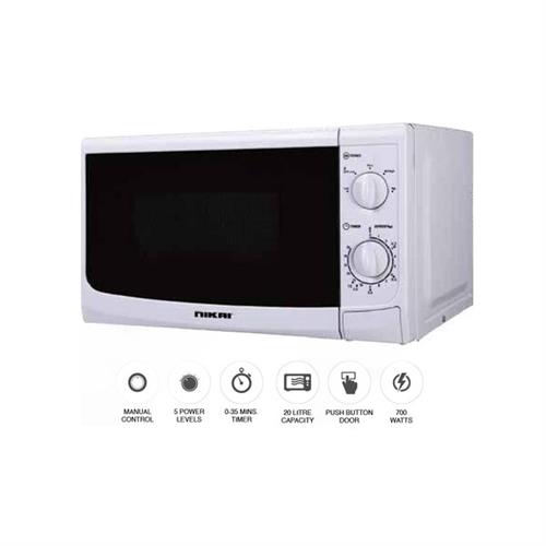 NIKAI MICROWAVE OVEN - 20 LITER, SOLO