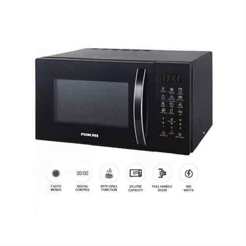 NIKAI MICROWAVE OVEN - 23 LITER, GRILL