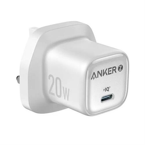 Anker A2699 Zolo Fast Charger Adapter (20W,PD 3.0) White