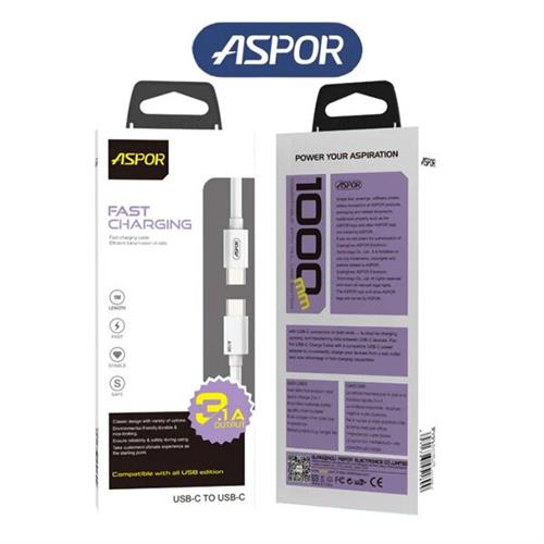 ASPOR A108 100W USB-C to C PD Cable