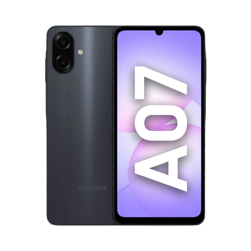 Samsung Galaxy A07-6+128GB BLACK Smart Mobile Phone