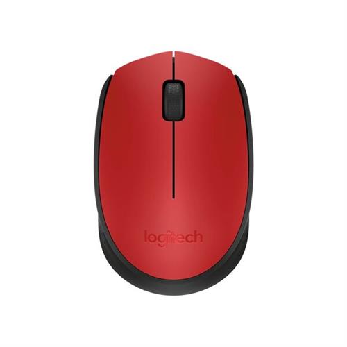 Logitech M171 Wireless Mouse - Red