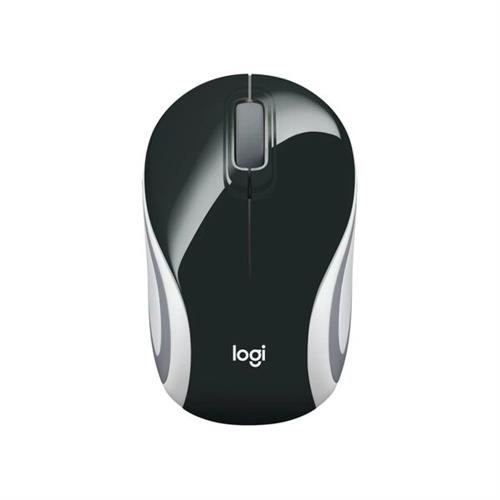 Logitech M187 Wireless Mini Mouse - Black