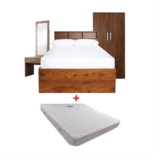 Lucas Bed set + Petal Spring Mattress