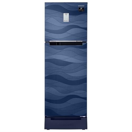 Samsung Double Door Refrigerator - 253L - No Frost Inverter - Blue