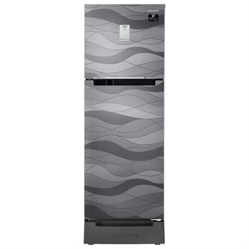 Samsung Double Door Refrigerator - 253L - No Frost Inverter - Silver