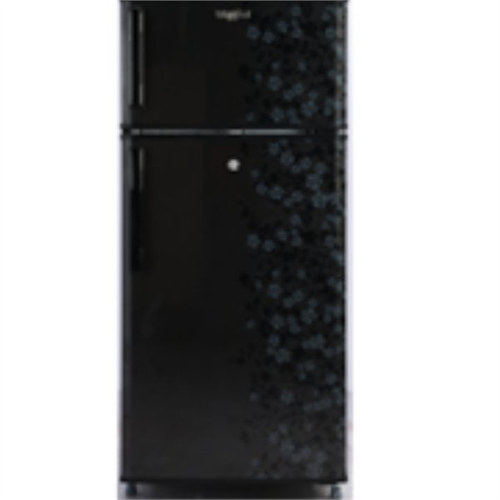 Whirlpool Double Door Refrigerator - 180L - Direct Cool Non-Inverter - Black