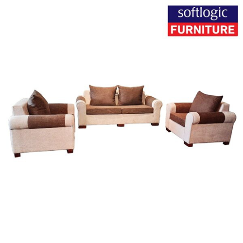 Grit Fabric Sofa - Brown