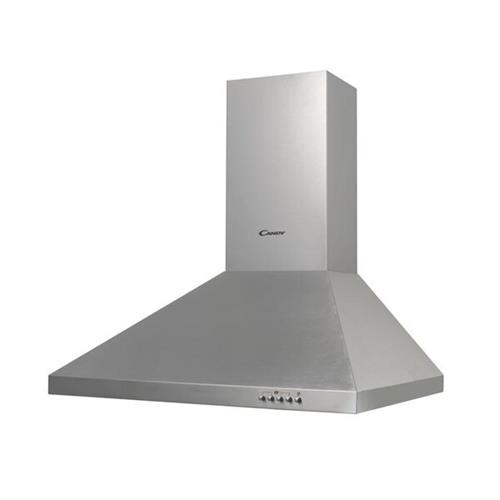 Candy Chimney Hood, Silver, 60 CM