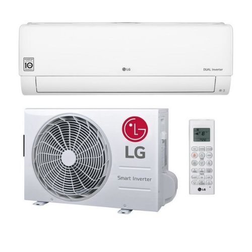 LG 24,000 BTU   LG DUALCOOL Inverter AC   UVnano  ThinQ S4UQ24K23QE