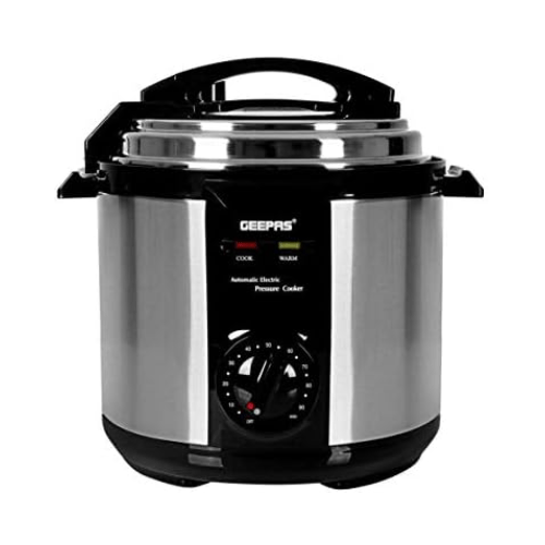 GEEPAS GPC307 Electric Pressure Cooker, 6L