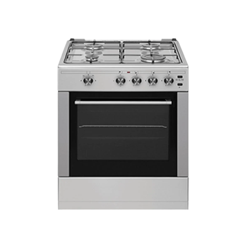 Venus 4-Burner Freestanding Gas Cooking Range, Auto Ignition, VC 5540 GSX, Silver