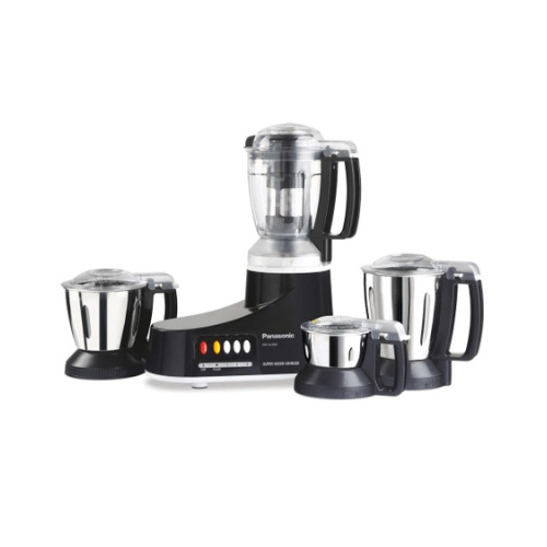 Panasonic MX AC 460 550W Juicer Mixer Grinder ( 4 Jars,Black )