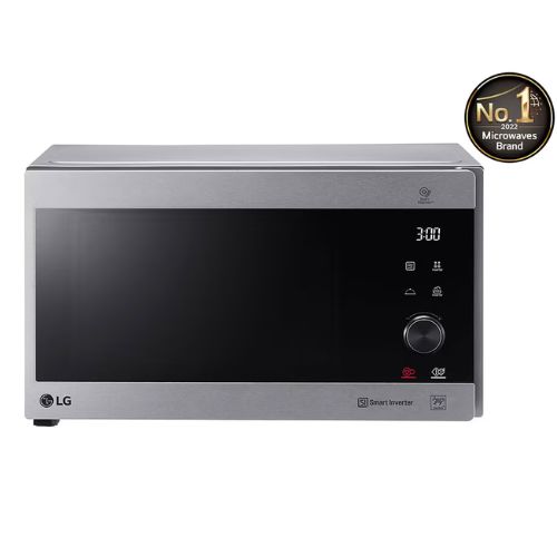 LG Microwave oven 42L, Smart Inverter, Even Heating and Easy Clean, Stainless color MH8265CIS