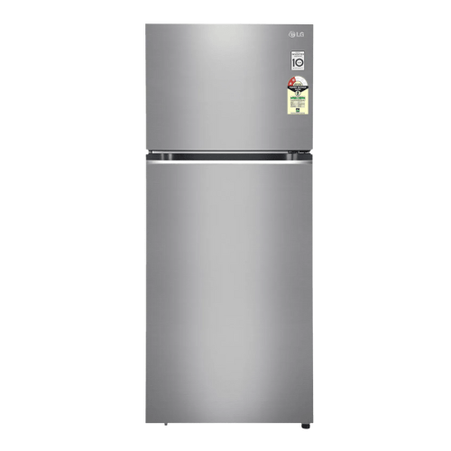 LG 289L Double Door Inverter Refrigerator Shiny Steel GL-M320BPZI