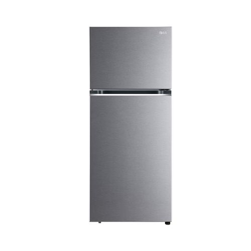 LG 340L Inverter Double Door Refrigerator Shiny Steel GL-M380