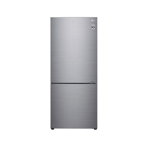 LG 454L Refrigerator Bottom Freezer Platinum Silver GB-B4059PZ