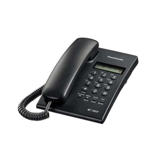 Panasonic KX-TSC60SX Corded Telephone with Caller ID (Black)