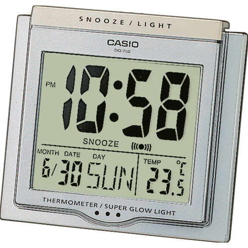 Casio Digital Alarm Clock DQ-750