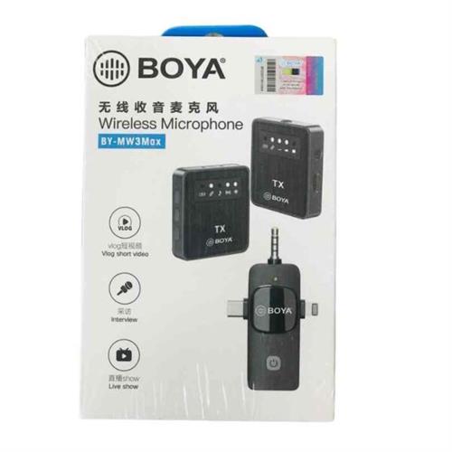 Boya Dual Wireless Microphone BY-MW3MAX