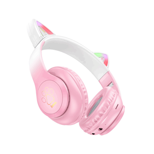 HOCO W42 Cats Ears Wireless Headphones (Cherry Blossom)
