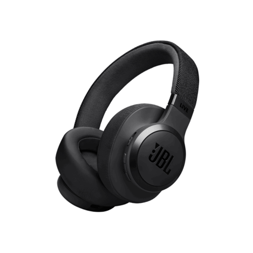 JBL Live 770NC Wireless Over Ear Headphones with True Adaptive Noise Cancellation (Black)