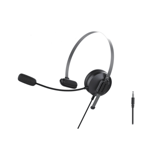 Philips On Ear Headphones with Mic SHM1018