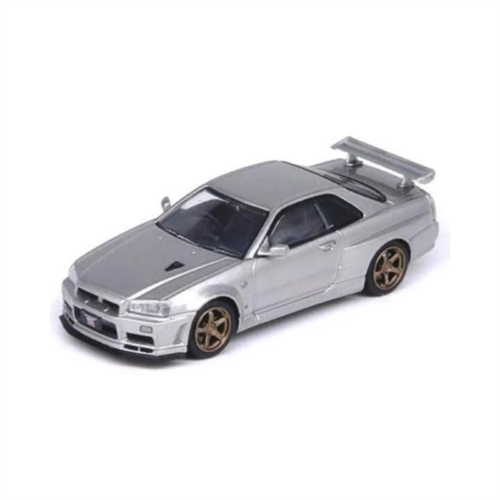 INNO64 Nissan Skyline GT-R R34V-SPEC II (Silver) IN64-R34VS-SIL