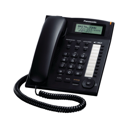 Panasonic Corded Telephone (Black) KXTS880MX