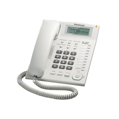 Panasonic Corded Telephone (Black) KXTS880MX (White)