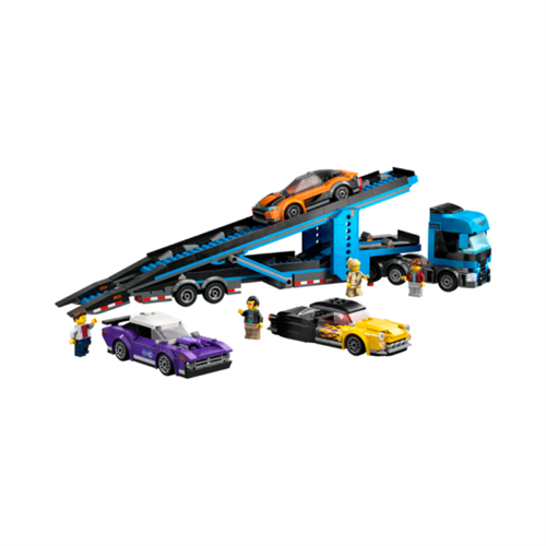 LEGO City Car Transporter Truck with Sports Cars 60408