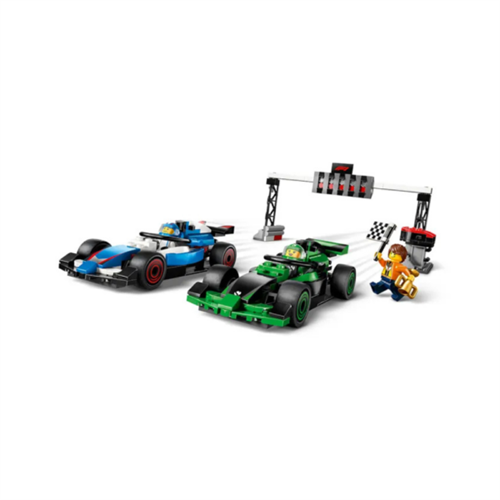 Lego City F1 Grid with VCARB & Sauber Race Cars 60474