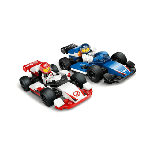 LEGO City F1 Williams Racing & Haas F1 Race Cars 60464
