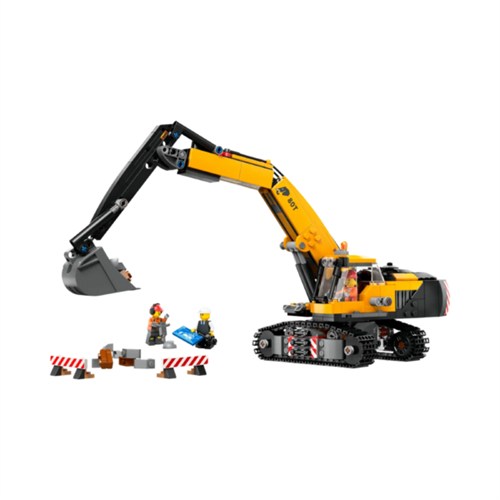 LEGO City Yellow Construction Excavator 60420