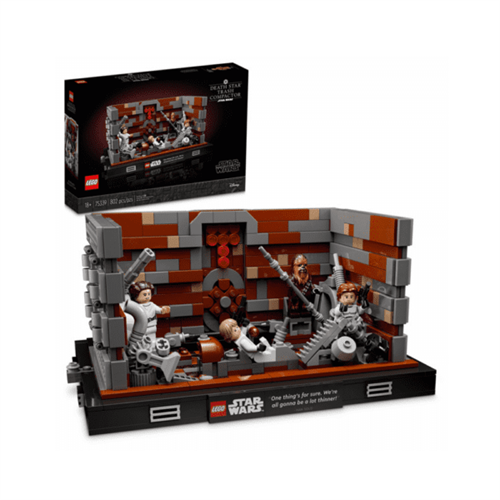 LEGO Star Wars Death Star Trash Compactor Diorama 75339