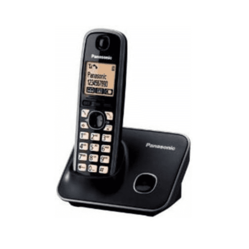 Panasonic Cordless Telephone with CLI (Black)