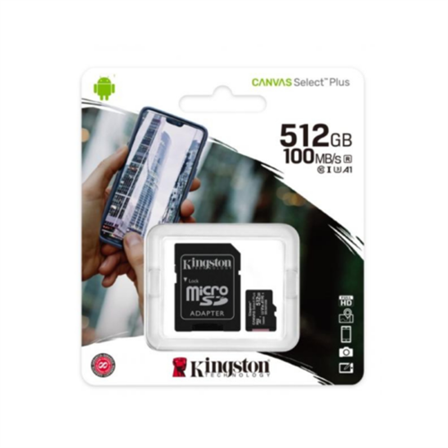 Kingston 512GB microSDXC Canvas Select Plus 170MB/s