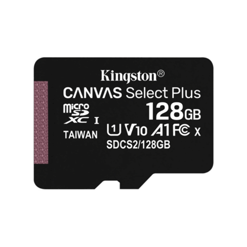 Kingston Canvas Select Plus 128GB Micro SD Card 100MB/s